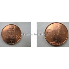 50 halier 1996 RL Slovensko